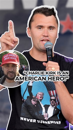 A passionate Charlie Kirk supporter tells GB News why he went to a memorial rally in London for the political campaigner, calling him 'an American hero.' #CharlieKirk #GBNews | GB News