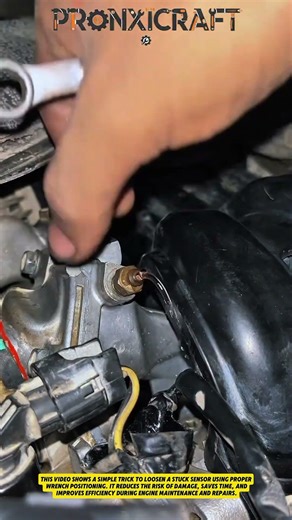 Stuck Sensor Removal Trick | Easy Loosening Without Damage 🔧