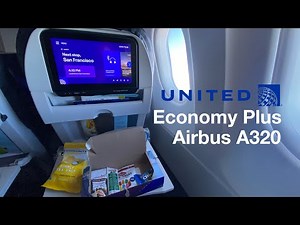United A320 Economy Plus with New Cabin: Full Review & Experience (TRIP REPORT)