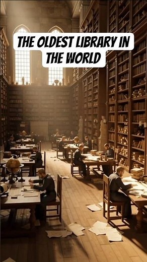 The oldest Library in the world #historyshorts #history