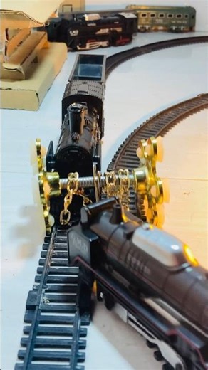 TRAIN CRASH 😱 TESTING - remote rc train crash model train #rccars #shorts #mrtrain5