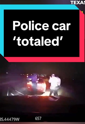 POLICE CAR 'TOTALED': Dramatic dashcam footage captured the moment a sheriff’s patrol vehicle was slammed into on a highway as deputies conducted a traffic stop. The Atascosa County Sheriff’s Office in Texas released video of the crash, which happened on State Highway 16 just outside San Antonio on Wednesday, December 17. Two deputies and the driver of a pulled-over vehicle were on the side of the road when a passing pickup truck suddenly crashed into the patrol vehicle, causing one of the deput