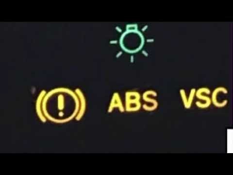 Prius 2007 abs, vsc, brake light solved.
