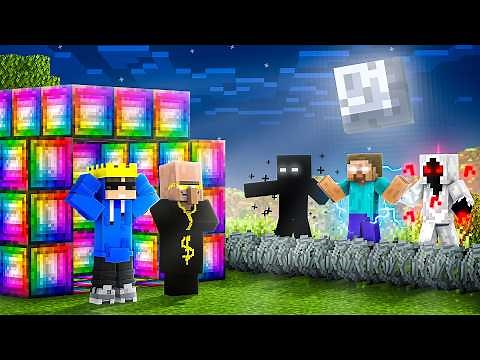 Scary Entities vs Avaritia Base In Minecraft!