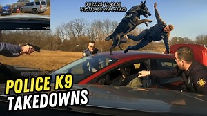 Experience the most intense police chases and craziest Police K9 takedowns ever caught on camera. From high-speed pursuits to dramatic fugitive arrests, this compilation shows how police dogs and officers work together to stop criminals in their tracks. Watch until the end for shocking K9 captures and real police chase footage you won’t believe! If you enjoy police chase compilations and K9 action, don’t forget to like, comment, and subscribe for more real crime videos. #PoliceChase #PoliceK9 #C