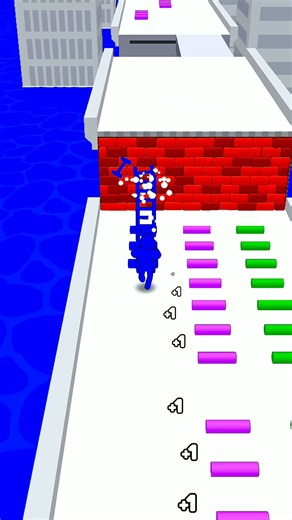 Ladder Master Level 46 😱 Tallest Ladder #shorts #youtubeshorts #gaming #gamingshorts