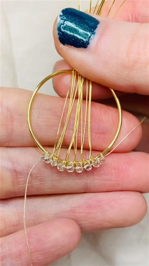 Braided Tree of Life Fringe Earrings 🌿 #handmadeearrings #diyjewelry #treeoflife