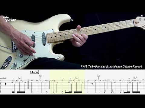 Eric Clapton - Layla Guitar Lesson With Tab (Slow Tempo)