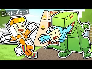 WE RAN THE BEST MINECRAFT JURRASIC PARK (not)