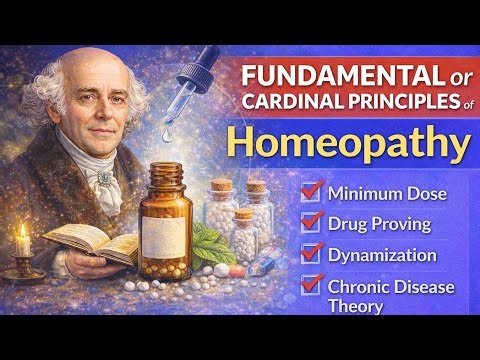 “Fundamental Principles of Homeopathy | Easy Explanation for Students”