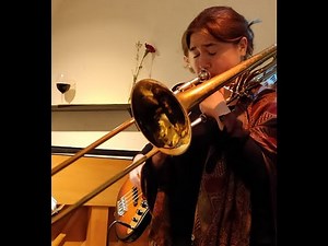 I'm getting sentimental over you - trombone improvisation