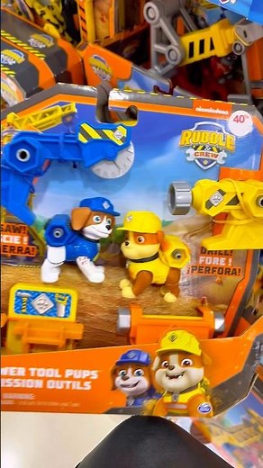 Power tools pup mission outil Paw Patrol Rubble and Crew #pawpatrol #toys #pawpatroltoys #rubble