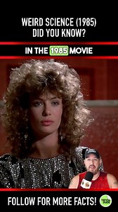Did NOT expect that to be the inspiration. #weirdscience #weirdscience1985 #weirdsciencemovie #anthonymichaelhall #kellylebrock #billpaxton #johnhughes #ilanmitchellsmith #suzannesnyder #joelsilver #judiearonson #robertdowneyjr #robertrusler #barbaralang #vernonwells #michaelberryman #kymmalin #80smovie #80smovies #scottneumyer #didyouknowthis #didyouknowthat #movietrivia #triviadude | Scott Neumyer