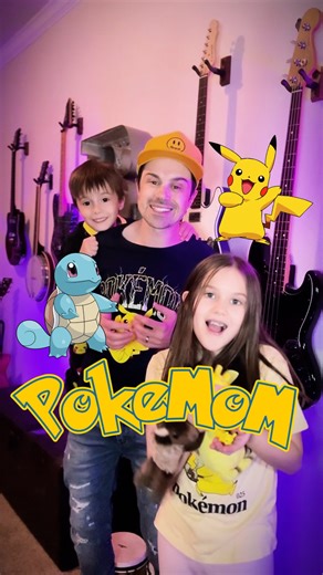 ERIK (With A K) | Funny Parody Songs on Instagram: "SEND TO A POKÉMON FAN 👉 I rewrote the Pokémon theme song for parents / moms & played the whole thing on kids toys! MOMS: are you a #pokemon fan that converted your toddler or kid into loving Pikachu? You’re a #pokemom !!! #pokemonparty #pikachu #parentinghumor"