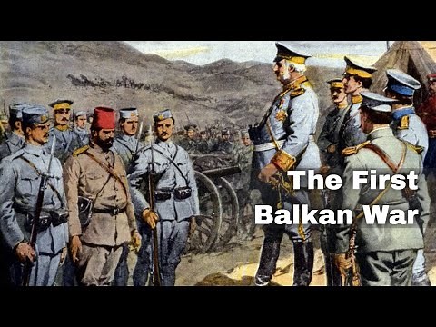 8th October 1912: First Balkan War begins when Montenegro declares war on the Ottoman Empire