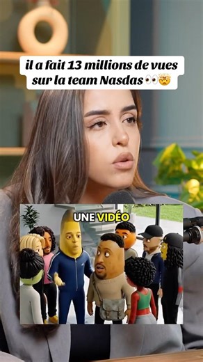 il a fait 13 millions de vues sur la team Nasdas 👀🤯