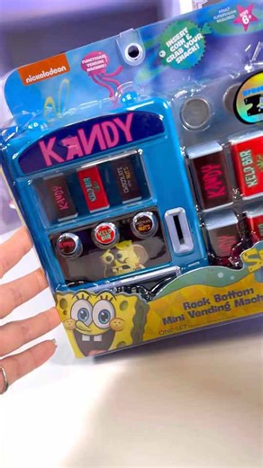 SpongeBob Vending Machine #spongebob #asmr #fivebelow