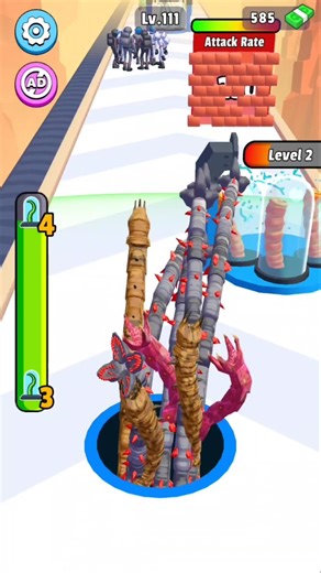 Alien Hole Gameplay Level 111 #gaming #shorts