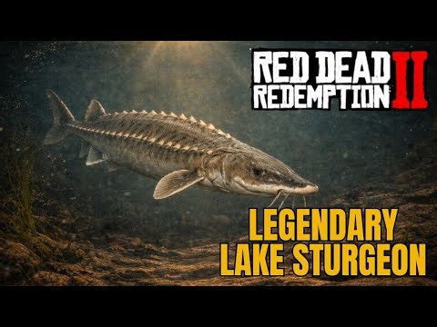Red Dead Redemption 2 - Legendary Lake Sturgeon Location & Fishing Guide