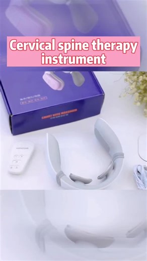 #massager #physical Are you still suffering from cervical pain?Try this massage machine
