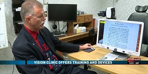 Vision center gives people with low vision more independence