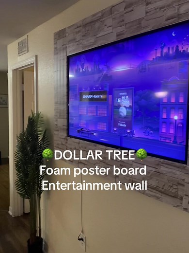 DIY Dollar Tree Foam Board Wall Decor