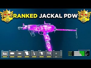 The BEST 8 & 5 Attachment Jackal Loadout for Warzone Ranked! 😍 ( Best JACKAL PDW Class Setup )