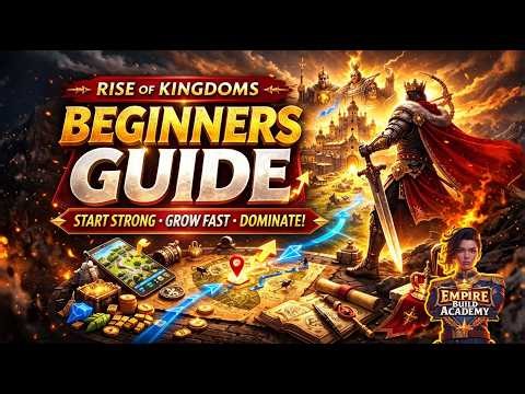 Rise of Kingdoms Beginners Guide 2026 (F2P Friendly Start)
