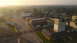 Early Morning Aerial View Monroe Street Stock Footage Video (100% Royalty-free) 3612072997 | Shutterstock