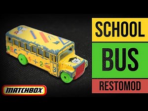 MATCHBOX School Bus restomod