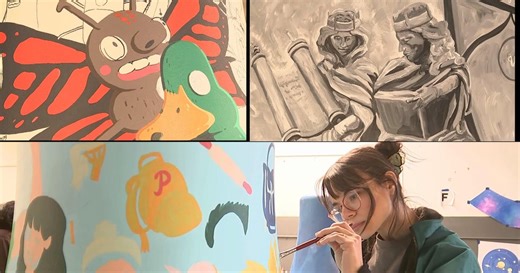 Artists painted these Liberty Bell replicas to celebrate America 250