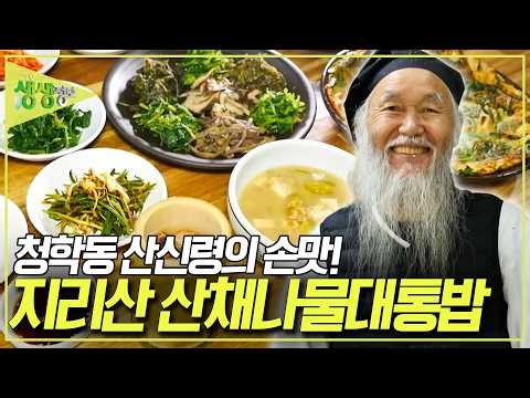 할배~ 밥 됩니까? 청학동 산신령의 40년 전통 지리산 산채나물대통밥 [2TV 생생정보] KBS 260507 방송