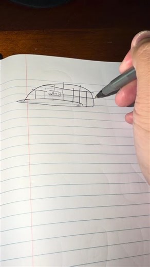 Drawing Checked Hat & Shoe from Vans part 3