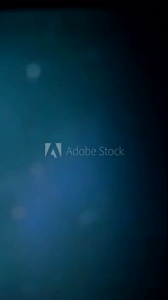 Vertical Blue VHS Light Transition featuring a pause screen jitter effect with blue overlay and white text noise.