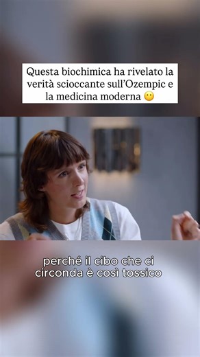 “Abbiamo dovuto inventare un farmaco per far smettere alle persone di mangiare il cibo tossico”👇🏼