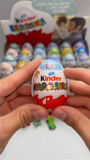 ASMR Kinder Surprise Unboxing Chocolate Eggs