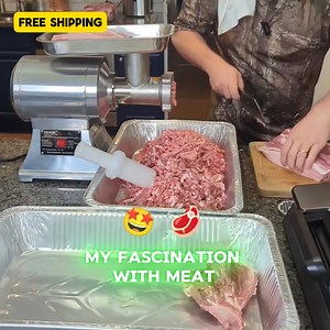 22 reactions | VEVOR 8500W Commercial Stainless Steel 204.1 kg Meat Grinder Cutter Blade Plate Sausage Stuffer | VEVOR Home Improvement Europe | Facebook