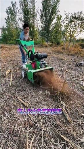 #Lightest four-stroke multi-function. Garden management machine#Diesel micro-cultivator