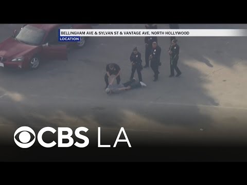 Suspect arrested after high-speed chase through San Fernando Valley