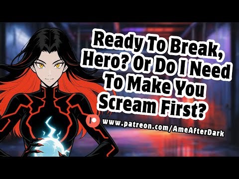 Villainess Breaks Masked Hero ASMR | Dark Yandere Roleplay (F4M)