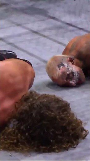 #DarbyAllin with an epic coffin drop during #AEWDynamite Blood & Guts!