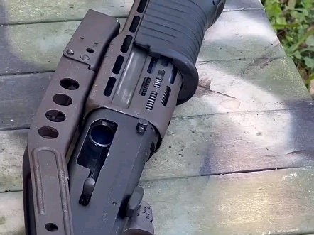 SPAS-12霰弹枪实弹射击