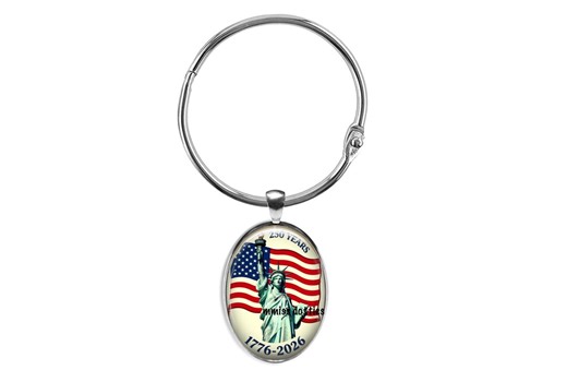 Thread Keeper Ring, USA, 250 Years, 1776-2026, Floss Drops - Etsy