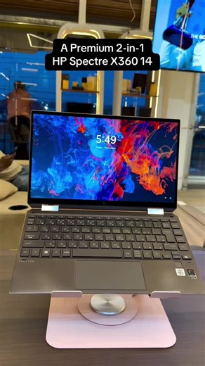 HP Spectre x360 14 ✨💻 — Premium 2-in-1 Power ⚡ Intel Core i7 / 8th Generation ⚡ 14” FHD Touchscreen Display (1920×1080) ⚡ 360° Convertible Design — Laptop / Tablet / Tent Mode ⚡ 16GB DDR4 RAM ⚡ 512GB NVMe SSD ⚡ Intel UHD Graphics ⚡ BrightView Touch Panel   Stylus Support ✍️ ⚡ Fingerprint Reader   Windows Hello IR Camera ⚡ Bang & Olufsen Audio — Crystal Clear Sound 🎵 ⚡ Wi-Fi 6 | Bluetooth 5 ⚡ Thunderbolt 3 / USB-C / USB-A / microSD ⚡ All-day Battery Life (Up to 12–14 hours) 🔋 ⚡ Premium Aluminu