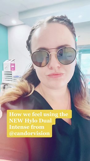 How we feel about @candorvision NEW Hylo Dual Intense! 🐯🔥 #thegoldstandard #hylodualintense #alberta #canada #optometry #spectrumeyecare #intense
