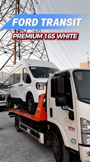 Handing over our beloved Ford Transit Premium 16s in white | Delivered to our valued customer in ...
