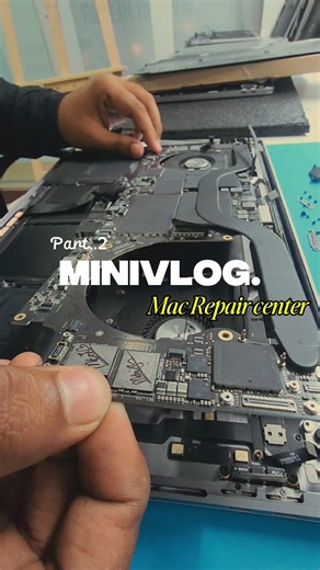 😱MacBook Logic Board Repair: Part 2 #macbookpro #vlog #boardrepair #ytshort#vlog #like #youtube #yt