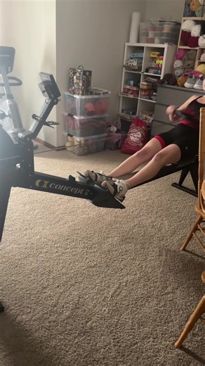 Hour and 12 minutes total #rowingtiktok #rowing #workout #fypシ