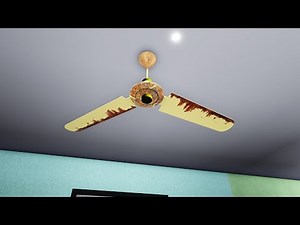 Ceiling Fan Hack: Wobbly Fan FIXED with 2 Blades
