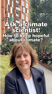 Hope is like having a blanket around you! 🎇 Climate scientist Lesley Hughes explains how hope leads to action, and that there are millions of people around the world working hard to save the planet. 🌏 What gives you hope? | 1 Million Women